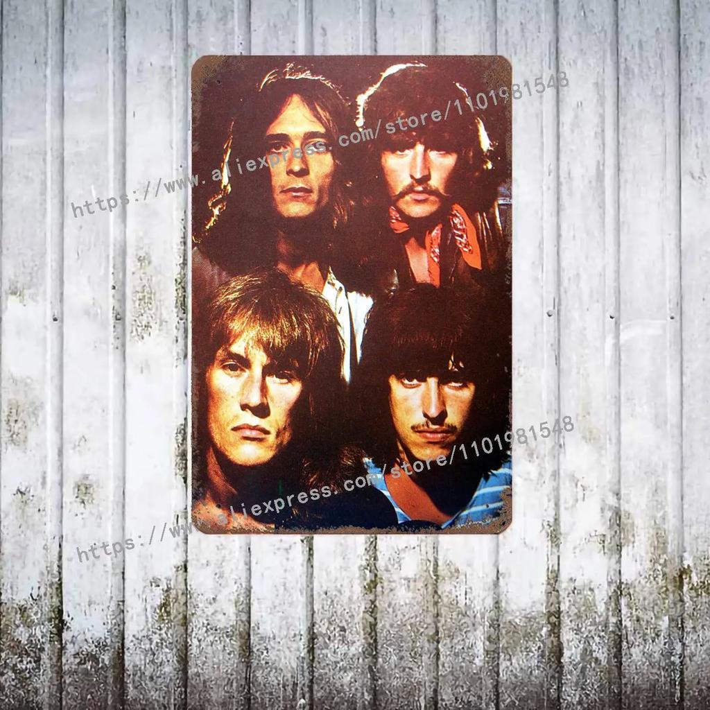 Bad Company Band metal Decor Poster Vintage Tin Sign Metal Sign Decorative Plaque for Pub Bar Man Cave Club Wall Decoration