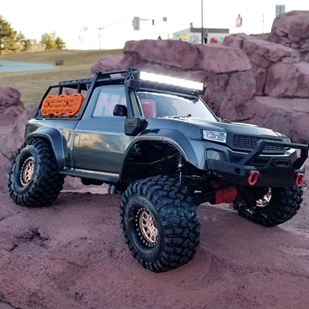 Aluminum Alloy Wheel Rim Beadlock Wheel Rims Hub 4pcs 1.9inch Replacement for 1 10 TRX4 Axial SCX10 90046 SCX10 III