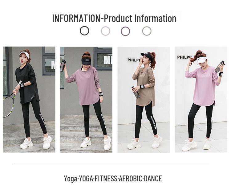 Plus Size Yoga Fitness Long Sleeve T-shirt - Ideal for Running & Gym, Supports 200 lbs, New 2023