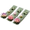 Ceramic Lotus Incense Stick Holder Household Zen Lotus Ceramics Incense Burner Ceramic Handicrafts Home Ornaments (NO Incense)