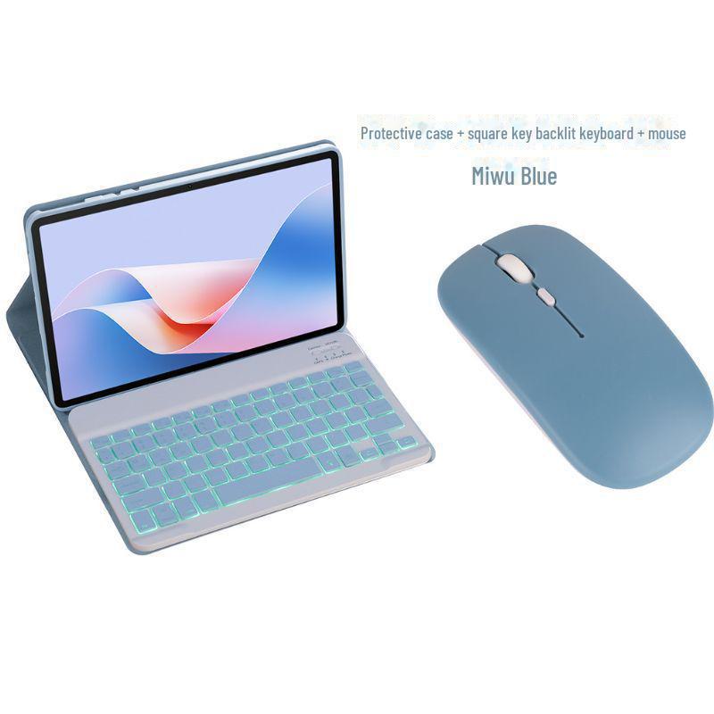 Bluetooth Keyboard Case for Lenovo M10 Plus Gen 3 10.6" Tablet (TB125F)