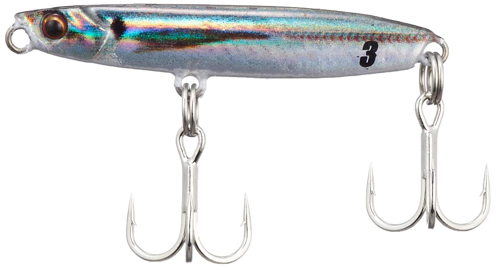 Major Craft Metal Jigpara Micro Live Bait Live Horse Lure Jig, Swim, Color, JPMSW-5#82, Mackerel, 5g, #82