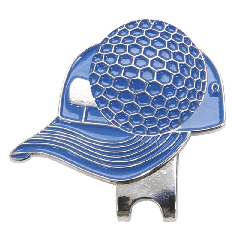 Magnetic Golf Hat Clips Golf Ball Marker Holder for Golf Gloves Hats Bags Hat Visors Belt Easy to Stick on & off