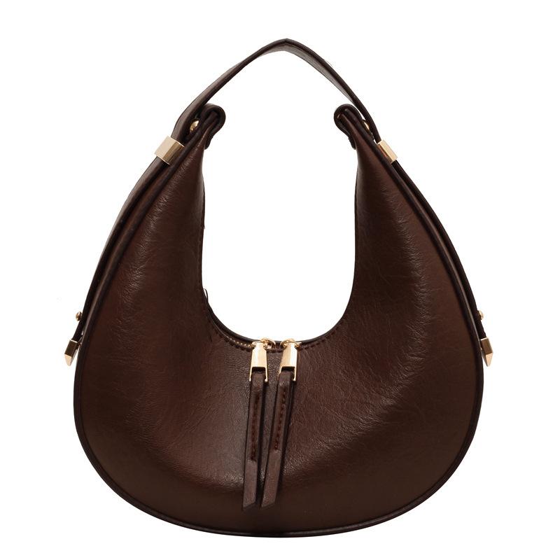 

Женская сумка-пельмень из мягкой кожи, сумка через плечо, сумка для поездок большой вместимости, сумочка, модная сумка-полумесяц для женщин, элегантная сумка для женщин