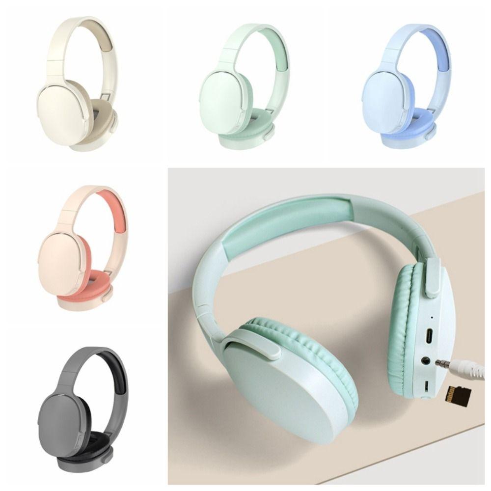 ABS Bluetooth Headsets Over Ear Stereo Headphone Universal Head-mounted Bluetooth Headset  Phone PC