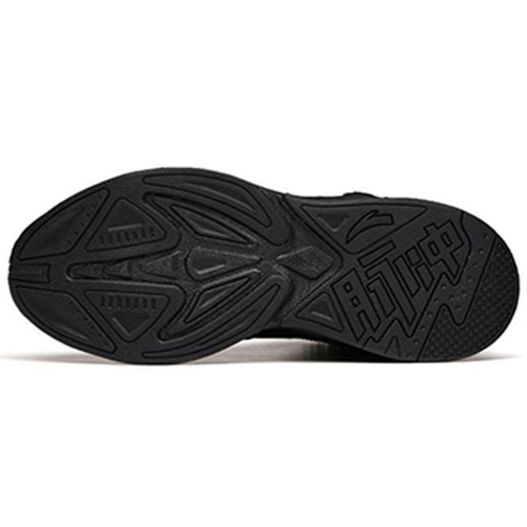 Anta Pulse Life Collection Cushioning, Wear Resistant High Top Casual Shoes Women's Black 122148933R-2