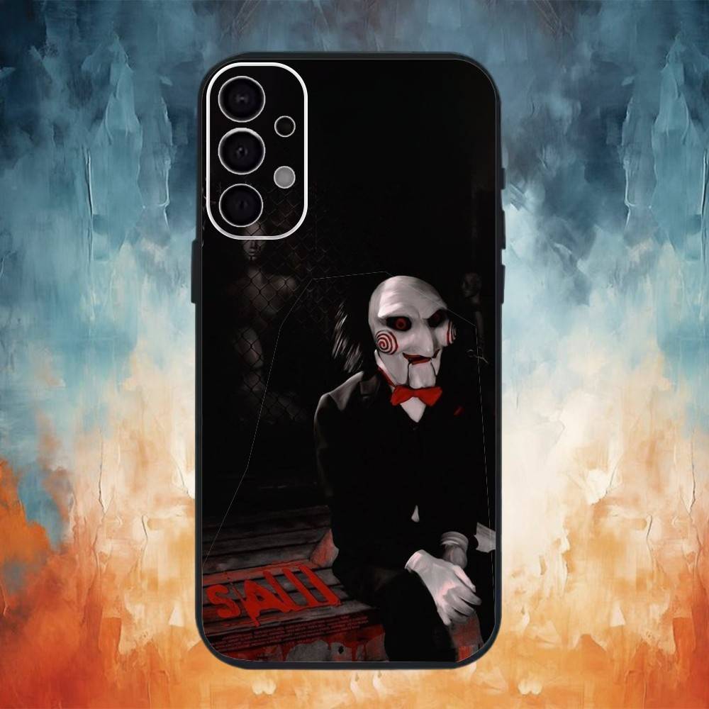 

Saw Jigsaw Phone Case For Samsung S25,S24,S21,S22,S23,S30,Ultra,S20,Plus,Fe,Lite,Note,10,9,5G Black Cover Samsung S23ULTRA5G