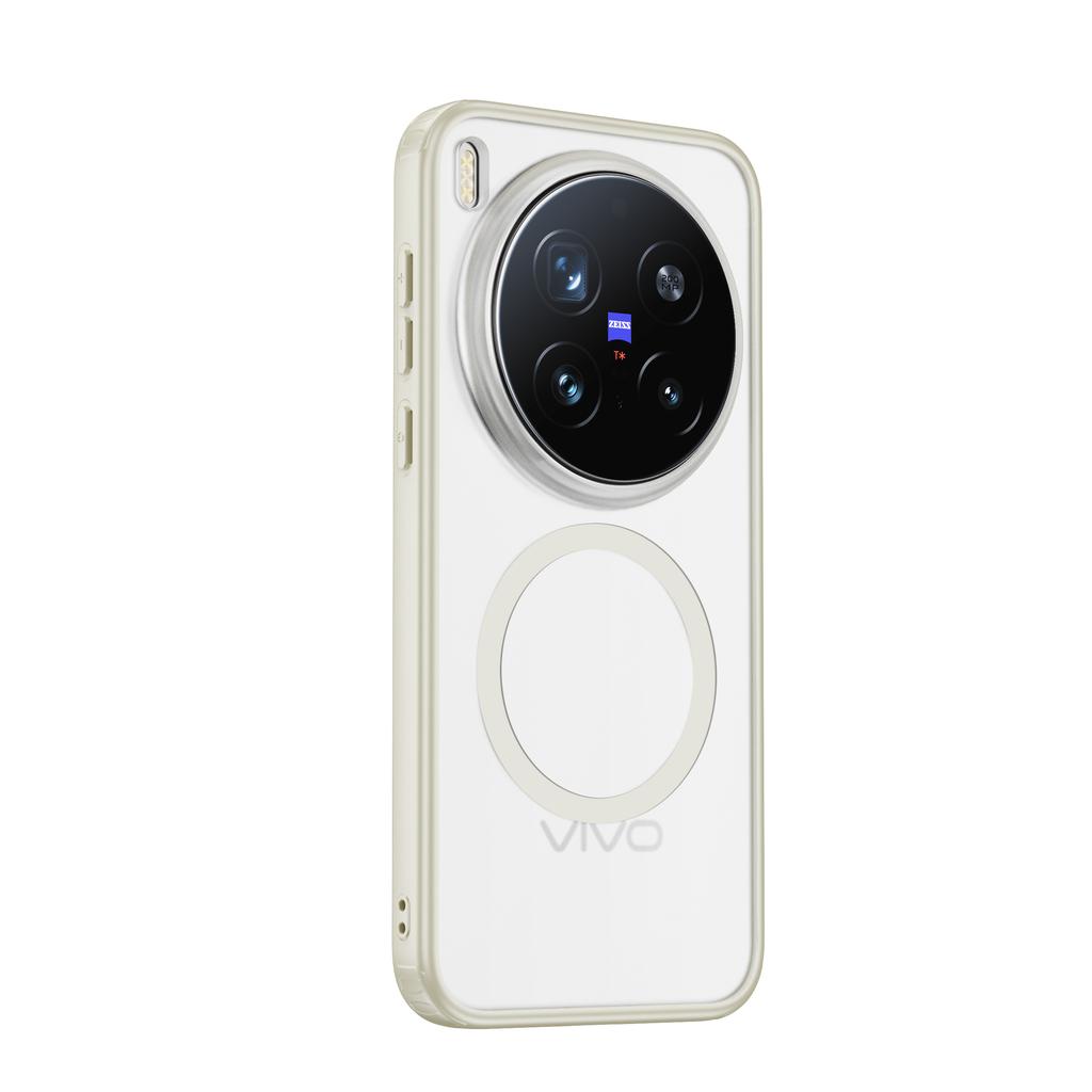 For VIVO X300 Pro Case Hard Matte Shockproof Magnetic MagSafe Protective Back Cover Case For VIVO X300 X300Pro Phone Shell