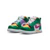 Jordan 1 Mid ALT Malachite White University Gold Active Pink (TD) Baby Sneakers DZ5536-300