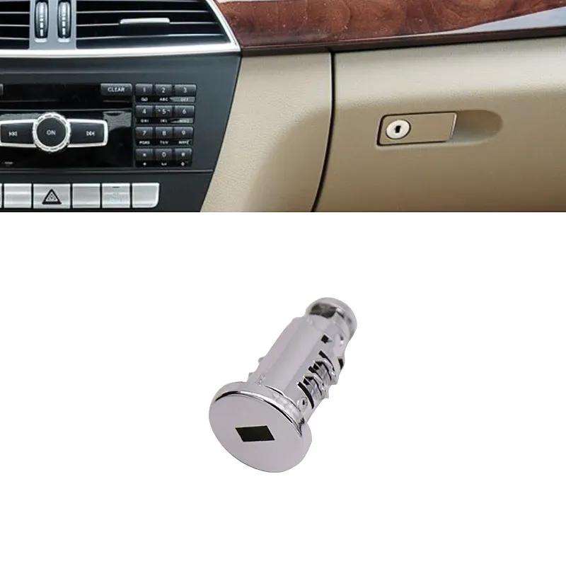 Universal Dashboard Glove box Lid Cover Switch Toolbox Lock Cylinder Replacement For Mercedes Benz A B C E S GLK GL ML All Class