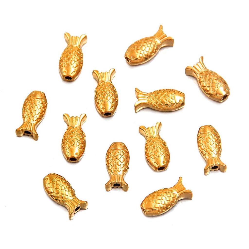 Retro Ocean-Themed Stainless Steel Beaded Pendants: Starfish, Seahorse, Sea Turtle for DIY Bracelets & Necklaces