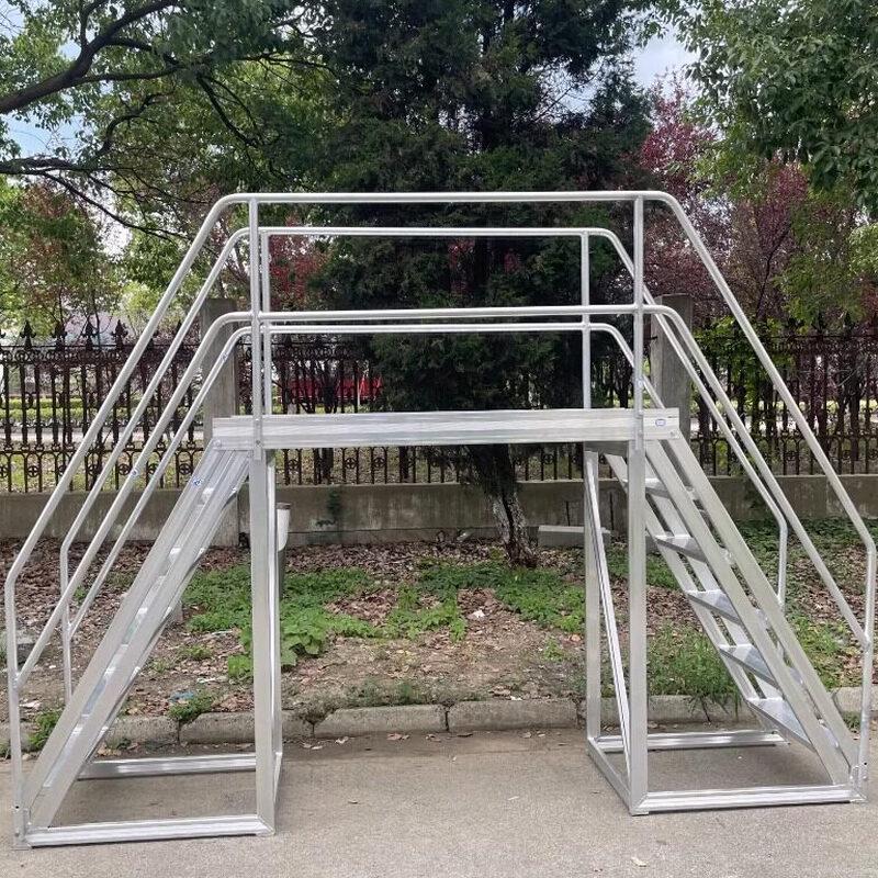 Jundingying 0.85m Heavy-Duty Aluminum Crossover Ladder