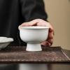 Japanese Ceramic Goblet Kung Fu Small Tea Cup Simple Master Cup Single Cup Personal Cup Tea Cup Chinese Cup Teacup Tea Bowl