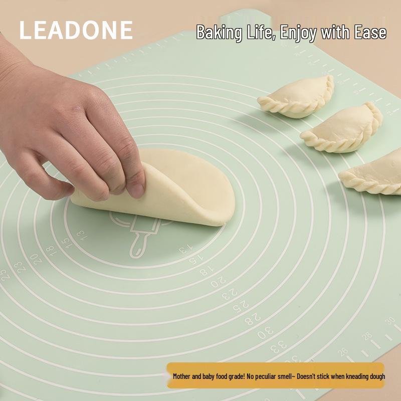 Large Non-stick Silicone Baking & Kneading Mat - Heat Resistant, Durable Cutting Board & Rolling Surface