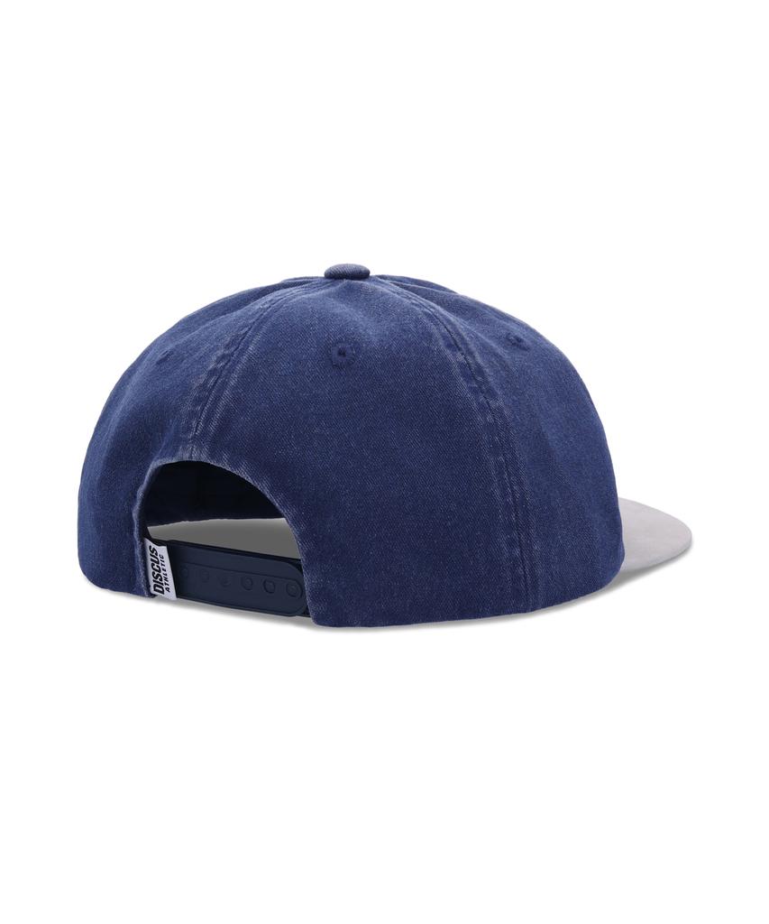 DISCUS ATHLETIC Logo 5-Panel Cap Two-Tone Navy