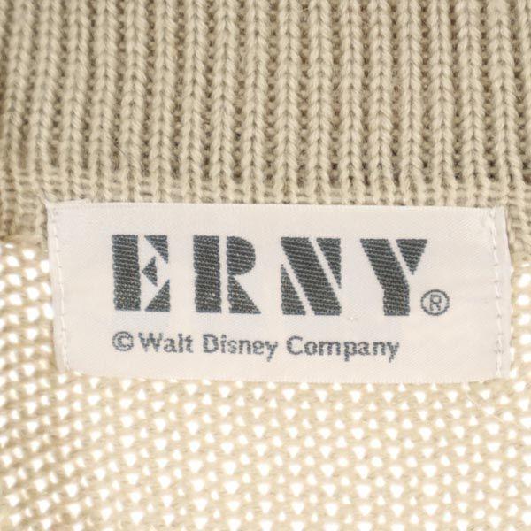 Walt Disney Company wool blend Long sleeve Donald duck knit sweater logo Women Used