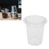 Coffee Ground Dosing Cup PC Antistatic Transparent Coffee Powder Feeder Dosing Cup for Portafilter Basket