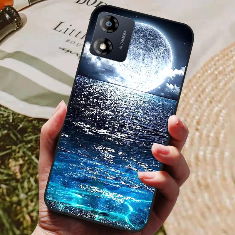 

Для Motorola Moto E13 Чохол М який ТПУ Силіконова Задня Кришка для Телефону Moto E13 Чохли MotoE13 E 13 Захисний Модний Чохол Чорний For Moto E13