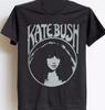 Kate Bush Herren T-Shirt Schwarz Unisex Tee Alle Größen S Bis 5XL