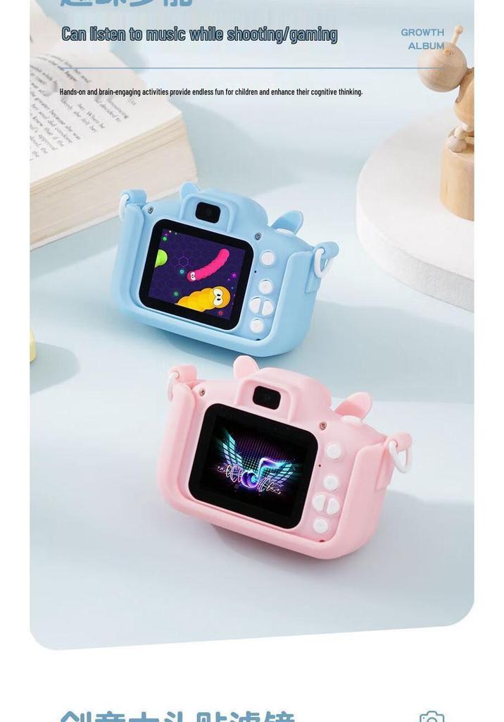 HD Dual Camera Educational Toy for Kids - Perfect Birthday Gift