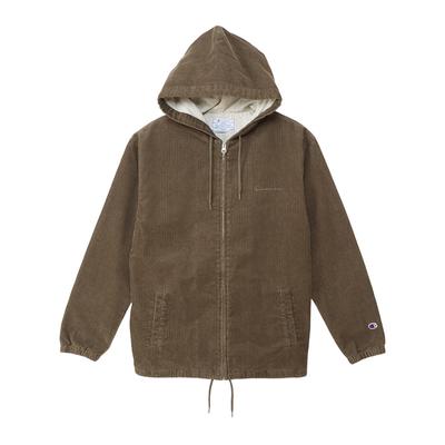 Oberbekleidung Langarm Baumwolle Mit Kapuze Reißverschluss Jacke Freizeit Khaki M 100% Herren C3-Y603