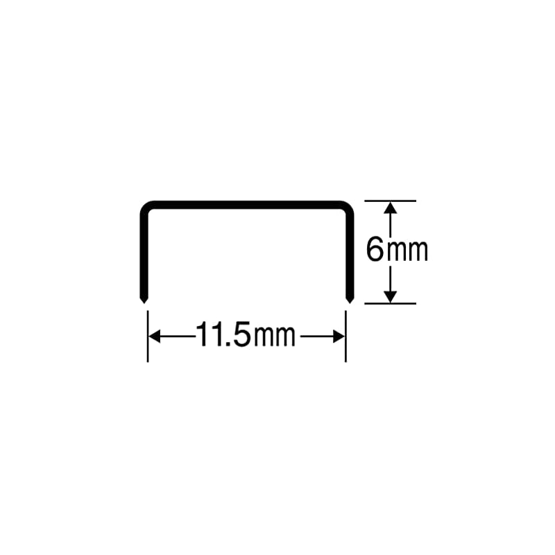 Max Stapler Staples No. 3-1M Medium Size 3