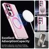 For Samsung S25ULTRA Case Skin-like magnetic candy translucent shockproof Case for Galaxy A56 A36 S24  S23 FE Shockproof Cover