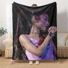 Musician Stage Blanket Soft Throw Blanket For Home Bedroom Bed Sofa Travel Office Solid Christmas Blanket