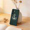 Painting Art Anchor Phone Case For Samsung Galaxy A73,A72,A71,A70,A53,A52,A51,Soft Silicone Black Cover