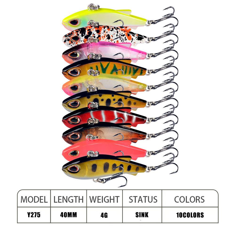 Fishing Long-range Mini VIB Metal Bait 4cm/4g Lure