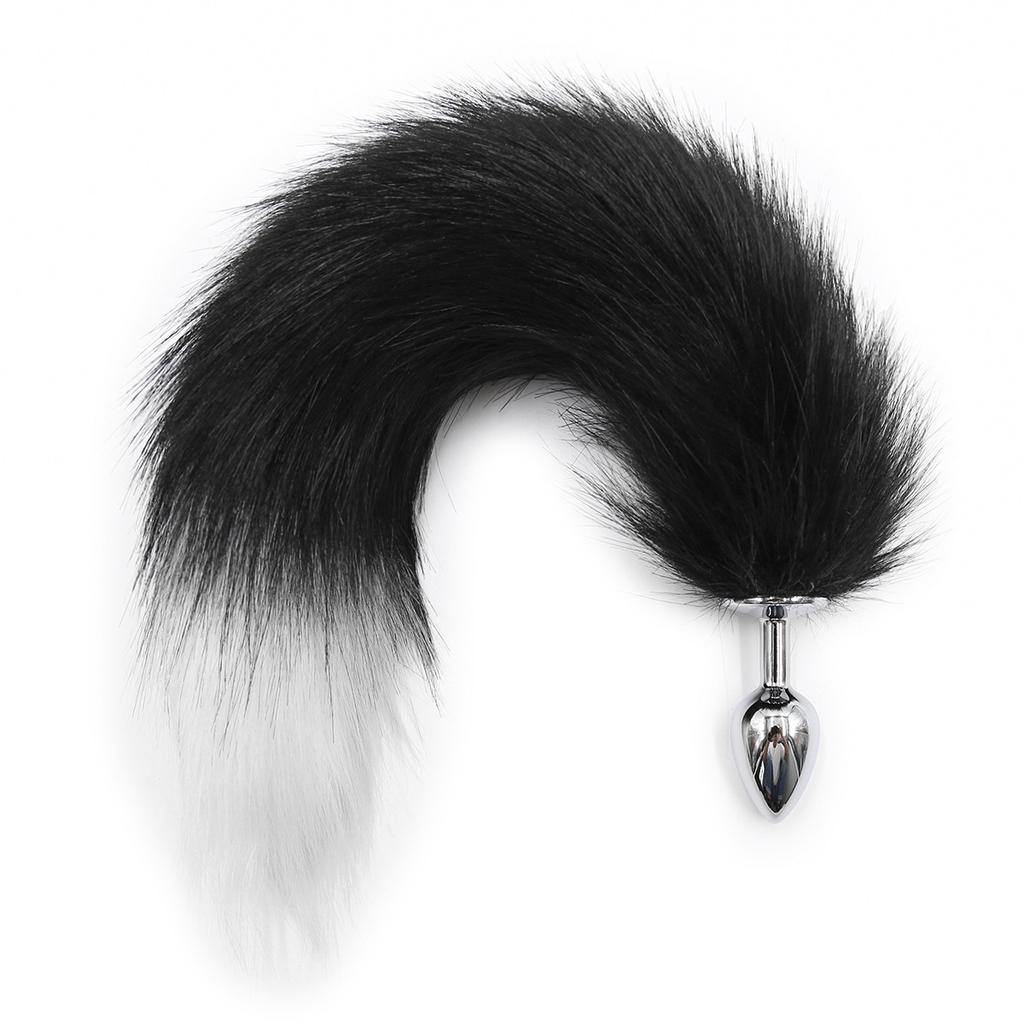 Small 1.8/2.2cm Fox Tail Sex Toys Anal Plug Role-playing Adult Game Couple Training Rabbit Tail Butt Plug Anal Toys for Couple
