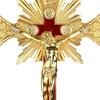 1Pc Church Relics Figurines Crucifix Jesus Christ on Stand Cross Home Chapel Wall Decor Decoration Home