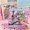 3D Miniature Shop Scene Collection Modern Shop Architecture 10 Sences Landscape Sticker Book Stacking Pasting