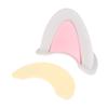 2Pc Motorcycle Helmet Cat Ears Cute Decoration Style Helmet Universal Accessorie