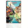 Ho Chi Minh City Vietnam Travel Metal Tin Sign, 20x30 cm Wall Decor for Room