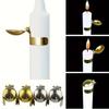Metal Safety Automatic Candle Extinguisher Candle Tool Metal Clip Candle Accessories Automatic Fire Cover