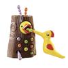 Magnetic Woodpecker Feeding Toy, Includes 1 Tree Stump