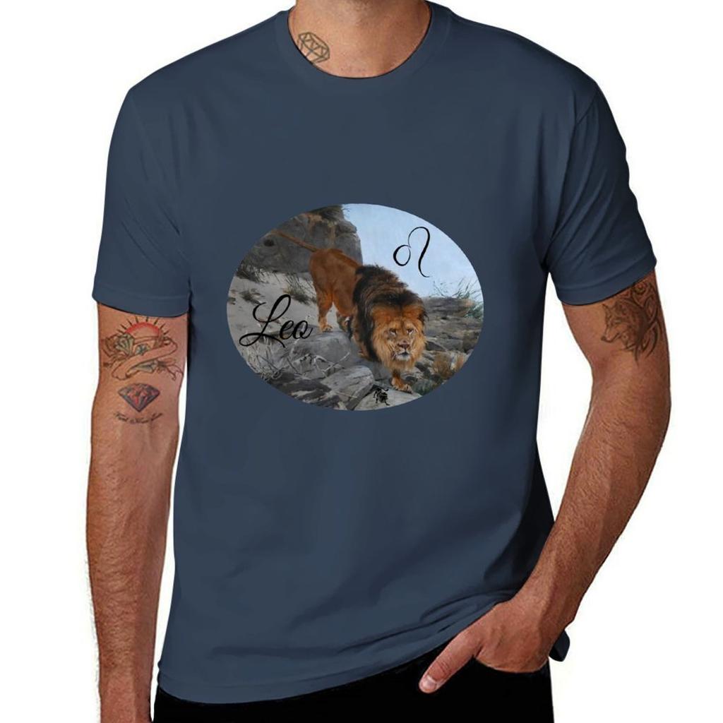 Leo Zodiac Sign TShirt AntiPerspiration Workout Top