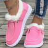 2025 Fur Casual Flats Cotton Boots Winter New Sport Platform Fashion Work Shoes Women Winter New Luxury Hot Plush Boots Mujer
