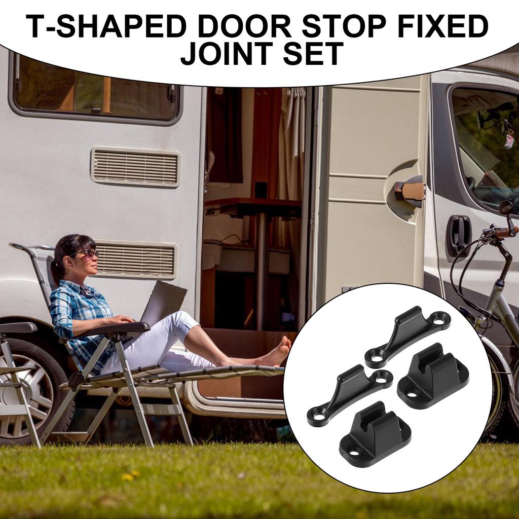 2Pcs T Shaped Warehouse Door Suction Magnetic Door Locks Door Catch Holder Nylon Door Retainer Easy To Install