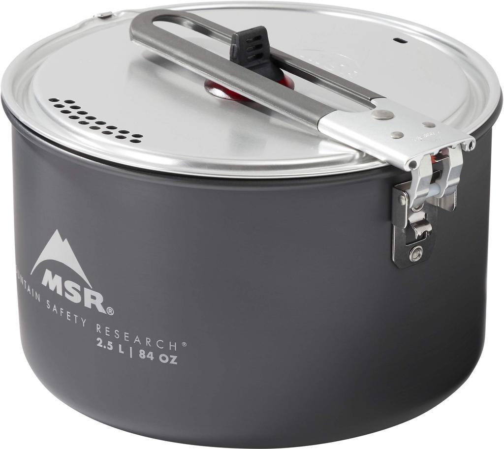 MSR Outdoor Camping Cooking Ceramic Pot Official 2.5L [Japan Product] 39011-39012