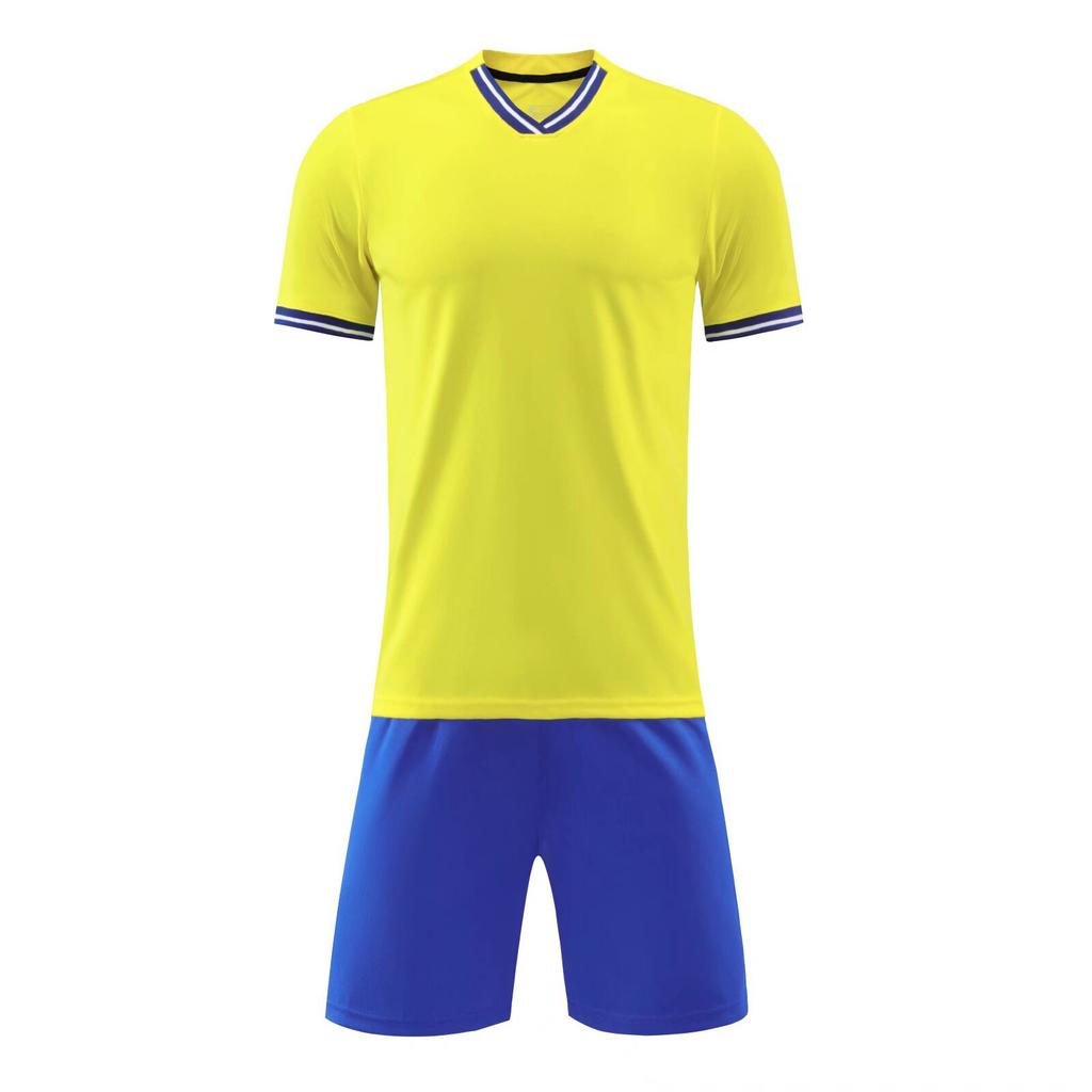 Football jersey set Adult children's men's sports training clothing Short sleeves Student kindergarten jersey Badminton jersey