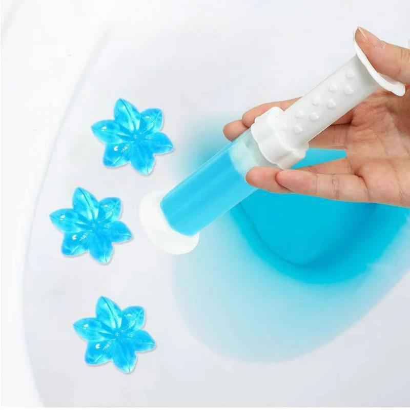 Toilet Odor Removal Toilet Strong Cleaning Blue Bubble Bucket Toilet Cleaning Solution