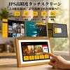 KODAK New Release: Rechargeable Wi-Fi Digital Photo Frame, 10-inch, 32GB Built-in Storage, Real-time Sharing, SD/USB Compatible, Natural Wood, Touchsc