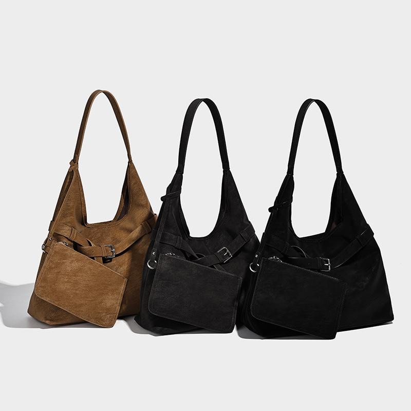 Korean Style Handheld Versatile Commuter Tote Bag for Women 2025 Autumn Winter Large Capacity Women's Bag High-end Single Shoulder Crossbody Bag