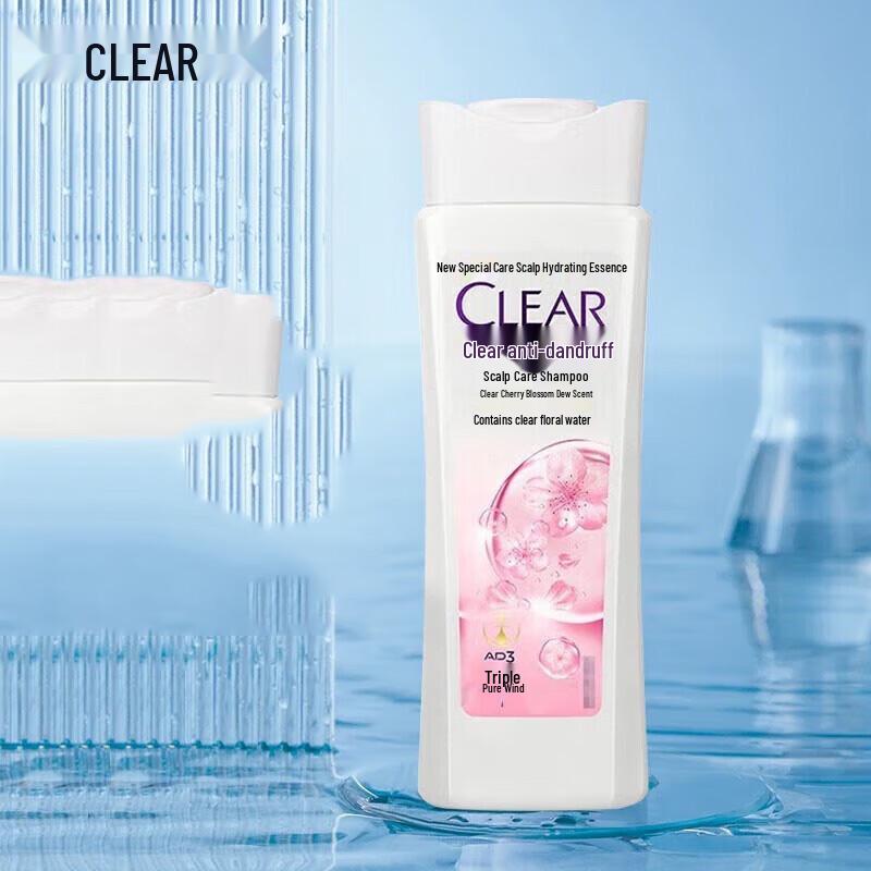 Clear Anti-Dandruff Cherry Blossom Shampoo