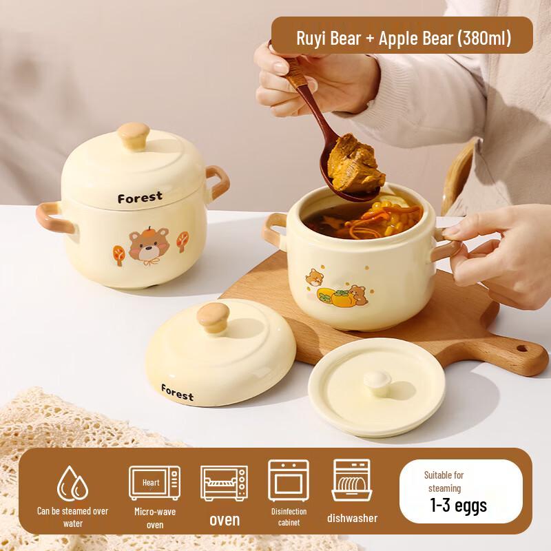 Yoshida Craftsman Ceramic Double-Lid Stew Pot Set