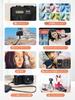 AiMike 5K Digital Camera with Smartphone Transfer 75MP Rotating 64GB MicroSD Card 18x Digital 19 Large Dual Suitable for Kids and Christmas Black