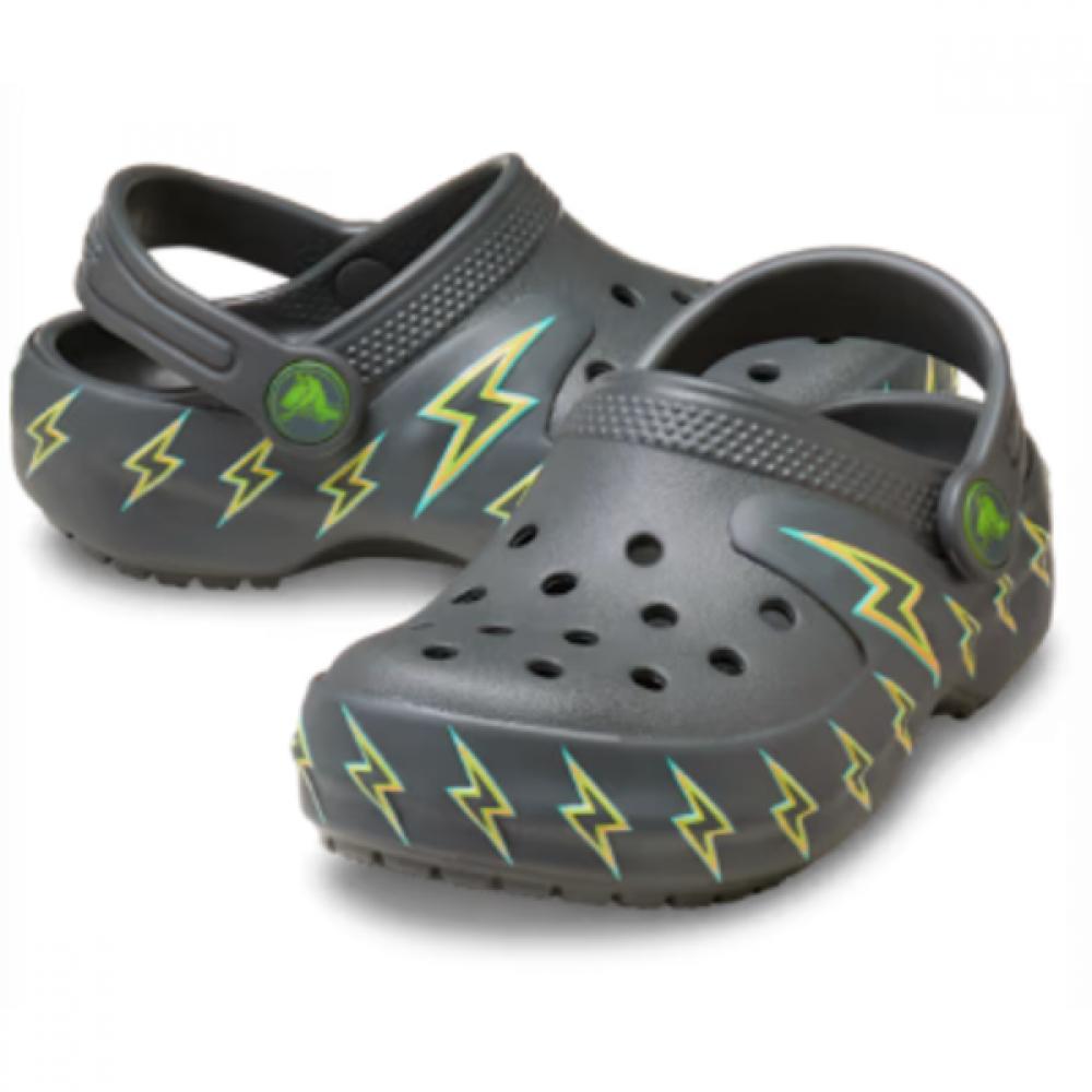 

Crocs Classic Bolt Light Clog Toddlers 213186 0tk C6(130)