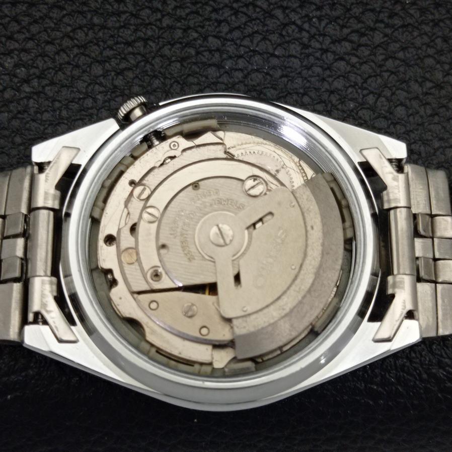REFURBISHED VINTAGE SEIKO 5 AUTOMATIC 6309A JAPAN MENS D/D WHITE WATCH A318611-9